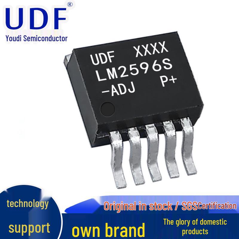LM2596S-ADJ Voltage Regulator Step-Down Converter Chip TO263-5 for Car Audio