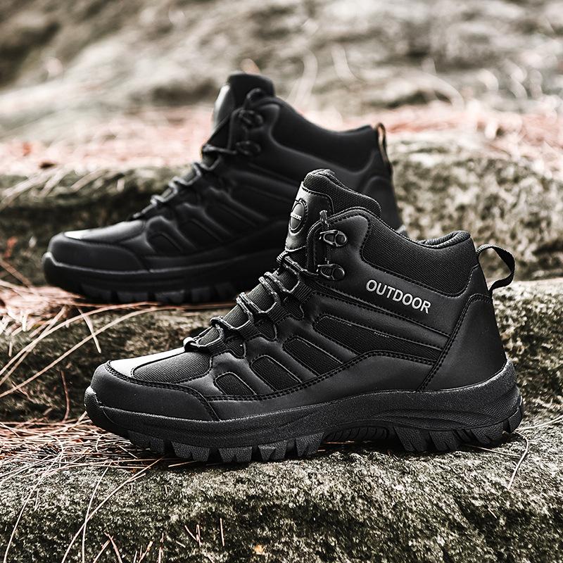 202520252025 Independent Station Travel Large Size Outdoor Sneakers Hiking Shoes Military Boots