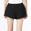 Adidas Bluv Q2 Striped Breathable Knit Casual Shorts Women Bottoms Black HE9345