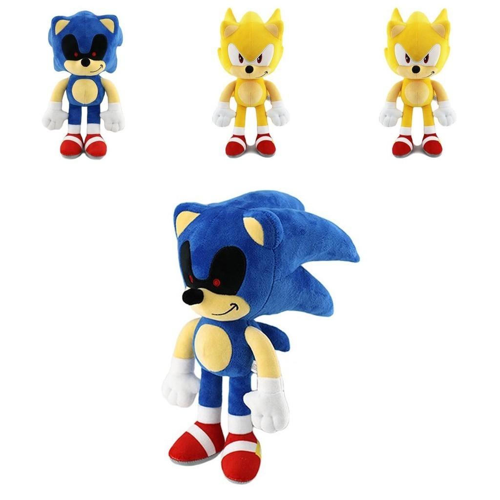 30cm Super Soft Sonic Shadow The Hedgehog Plush Dolls For Kids And Adults