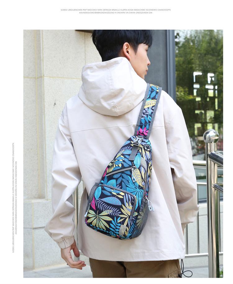 Men's Waterproof Crossbody Bag - Multifunctional, Large Capacity, Casual Single Shoulder Bag