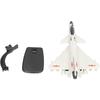 1/50 Scale J10 Fighter Model,  Alloy Fighter Lifelike Structures with Showing Stand for Household for Bedroom
