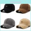 Butterfly Bow Baseball Cap For Women Winter Warm Windproof Adjustable Casual Outdoor