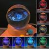 6CM Milky Way Galaxy Crystal Ball RGB Night Light Children Solar System Night Lamp Bedroom Ambient LED Light Creative Gift Decor
