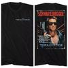 Camiseta Hombre Película Terminator Schwarzenegger Dos Caras Negra SM5XL Camiseta Unisex
