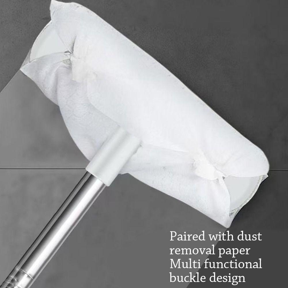 Durable Telescopic Rod Glass Cleaning Brush Cleaning Tools Multifunctional Bed Sweeping Brush Dust Removal Wash Wiper for Home