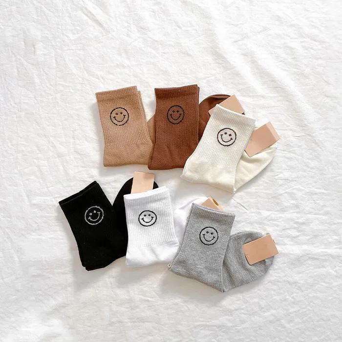 Smile Daily Mid-Length & Long-Length All-Season Socks 6 Colors