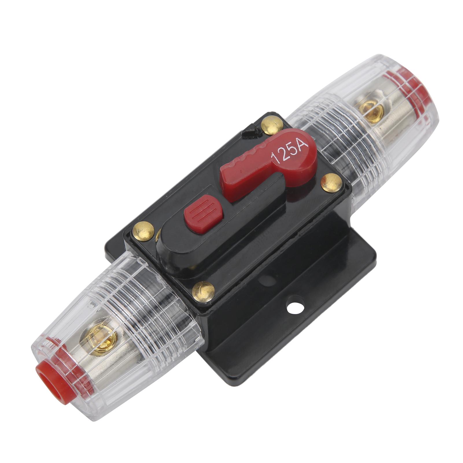 

1224 В 125 А стерео аудио выключатель самовосстанавливающийся предохранитель встроенный держатель для автомобиля лодка