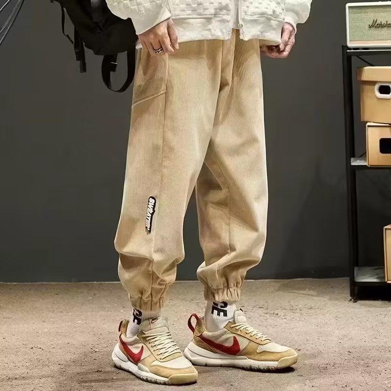 Casual Pants for Men's New Summer Thin Men's Sports Sweatpants for Men's Tying Trousers