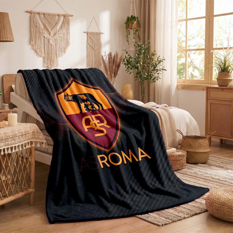 AS Roma tēmas flīsa sega Mājīga