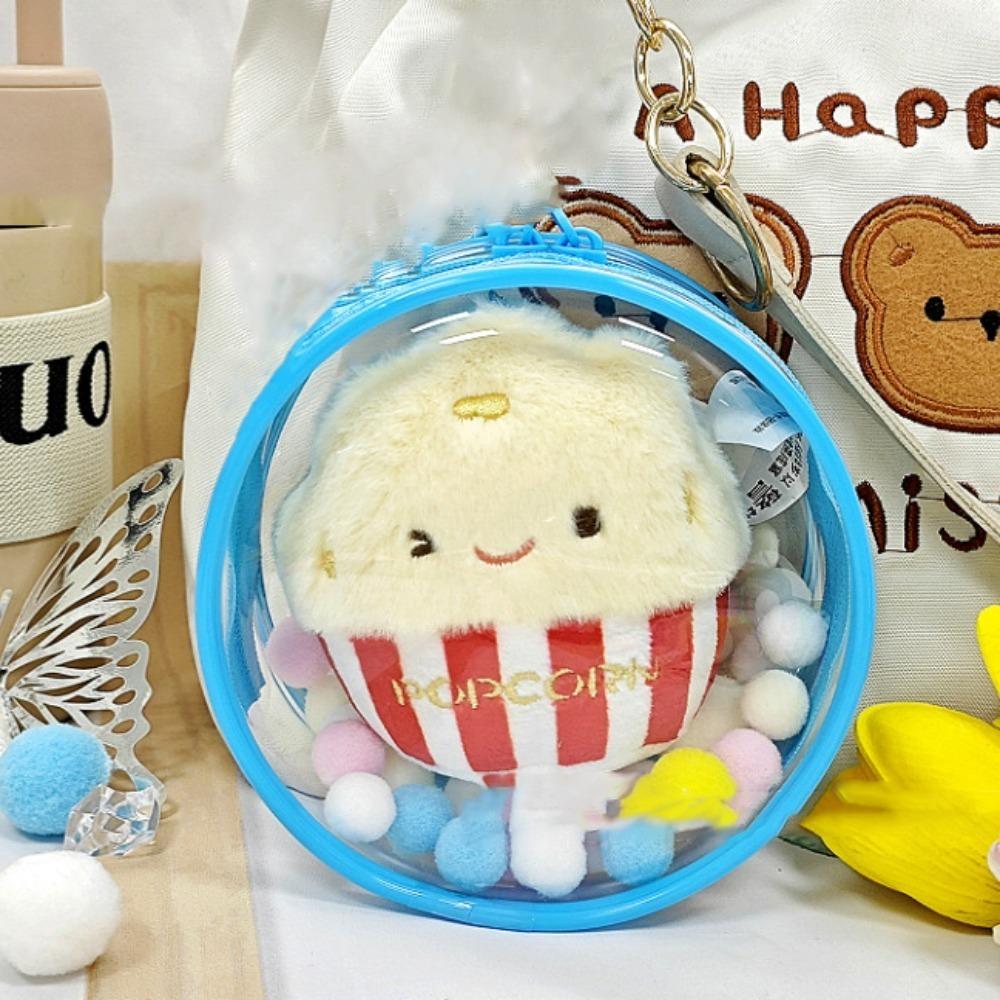With Keychain Round Cotton Doll Bag Dust-proof Doll Storage Bag  Cotton Doll Accessories