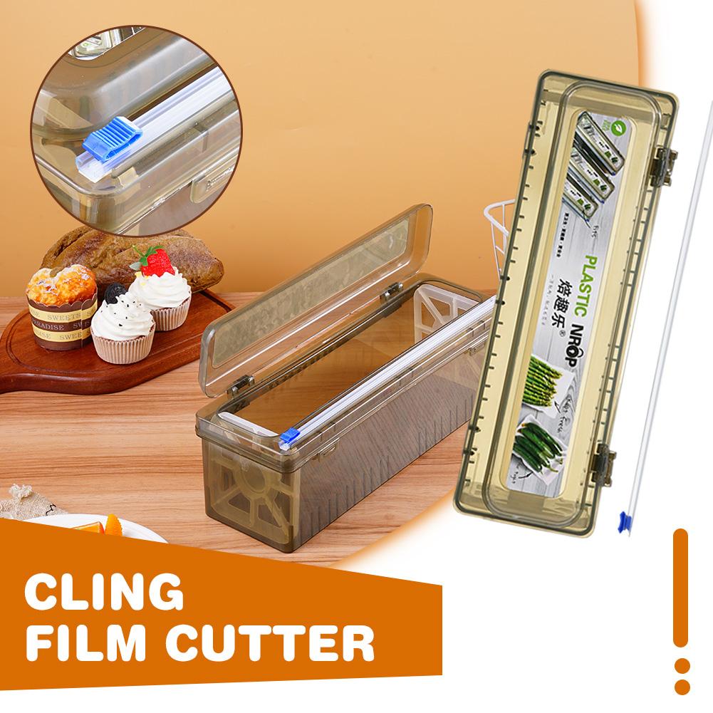Food PE Large Roll Box PackagingCling Film Cutter Cutting Machine Fast Transportation Aluminum Foil Cutting Machine Kitchen Tool