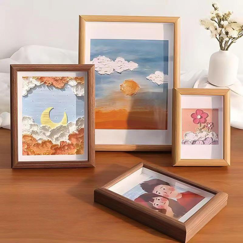 

2 шт. 7-дюймовая фоторамка «сделай сам» с задней поддержкой, фоторамка с памятью, дорожит каждой памятью, домашний декор