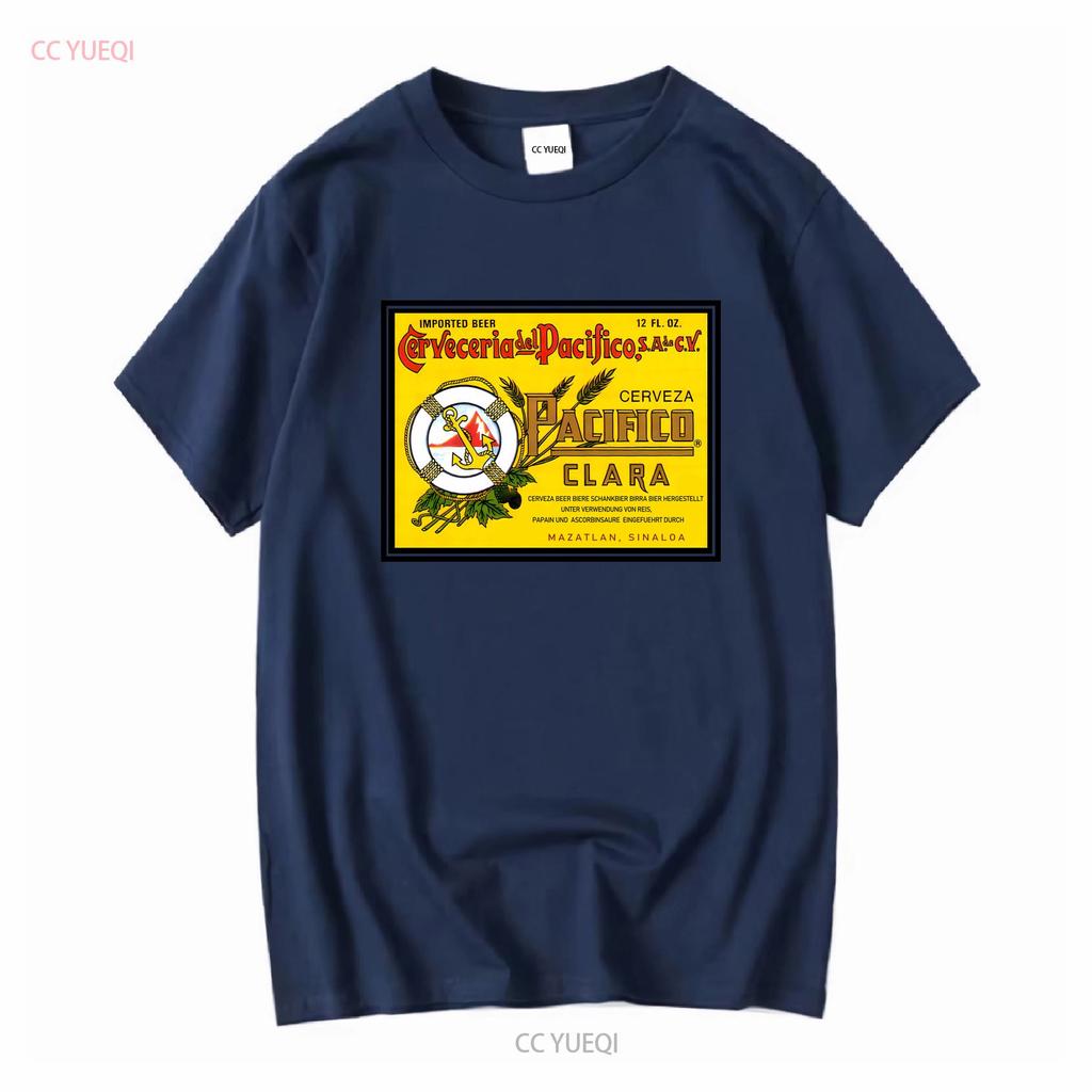 Pacifico Clara Cerveza T Shirt Beer Cabo San Lucas Tourist Anchor Sz Large Lager Vintage Washed Comfortable Streetwear Soft