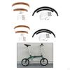 Folding Bike Mudguard Set for Enhanced Wheel Protection