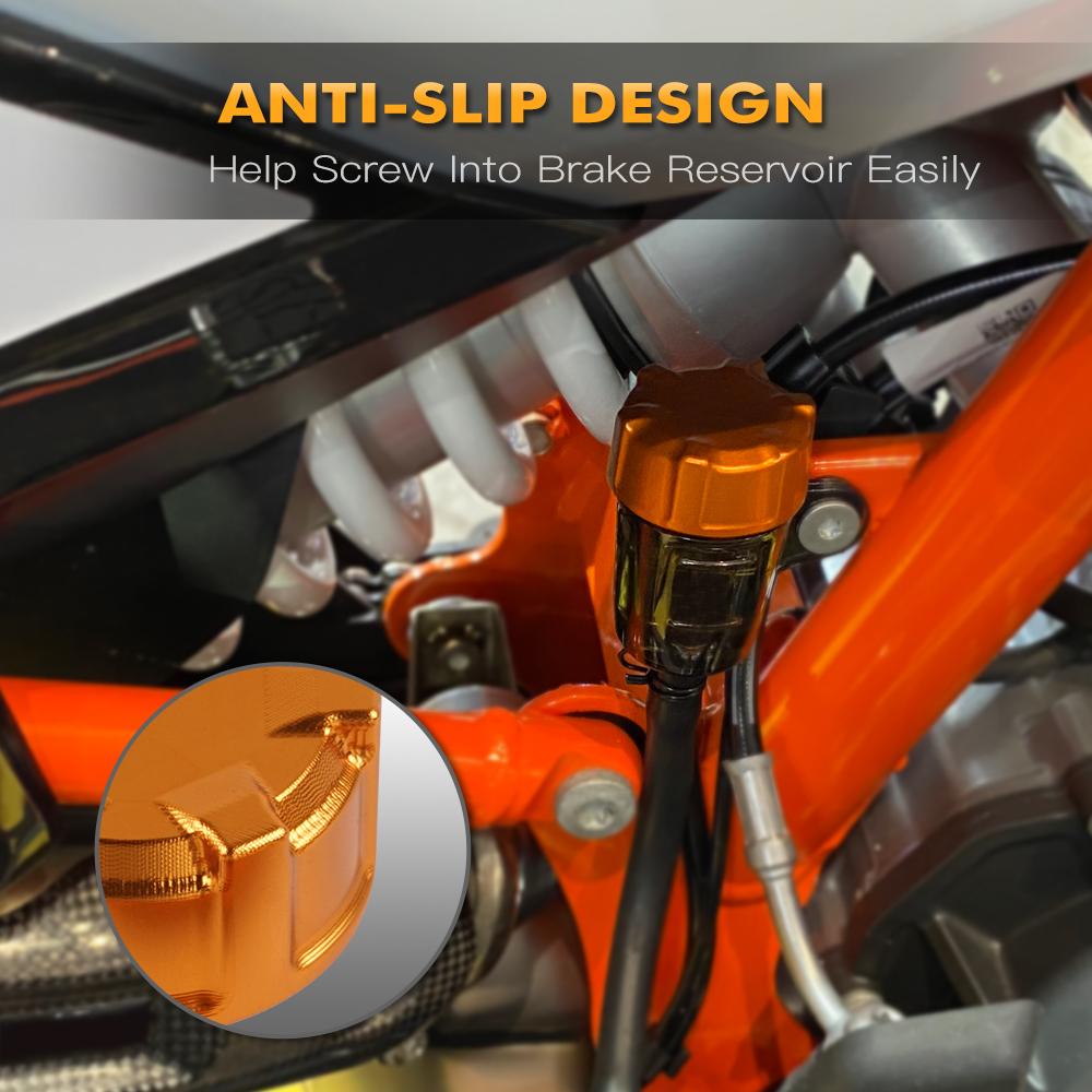 For KTM 790 Duke 790 Adventure /Adventure R 2018-2025 890 Duke/Duke L 2021-2025 Front Rear Brake Fluid Reservoir Cap Cover