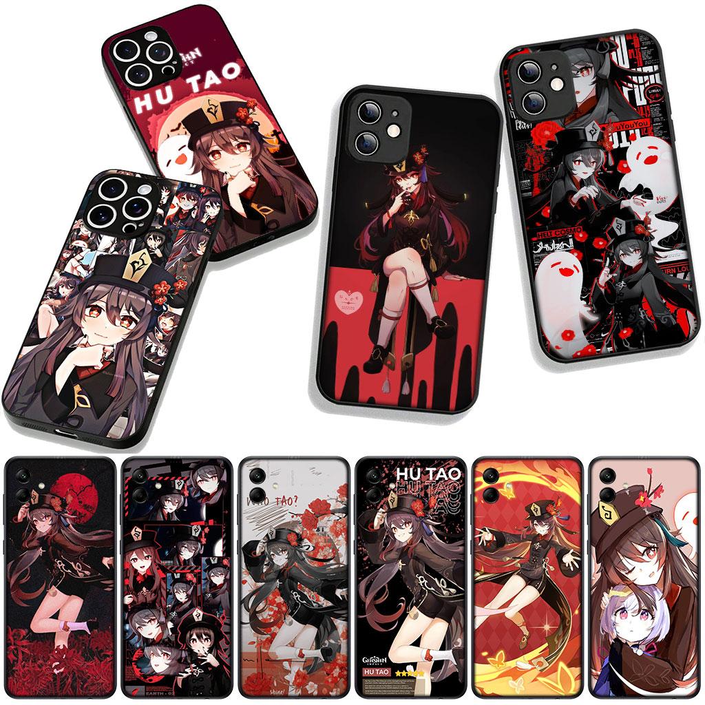 Genshin Impact Hu Tao HuTao Phone Cover Case for Xiaomi Redmi Note 15 11 9 10 Pro Plus A5 9A 9T 10A 10C 9C NFC 15C 8T Casing