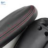 Garniture de couverture en cuir pour poignée d'accoudoir de siège de voiture, 2 pièces, accessoires pour citroën C4 Peugeot 307 2008