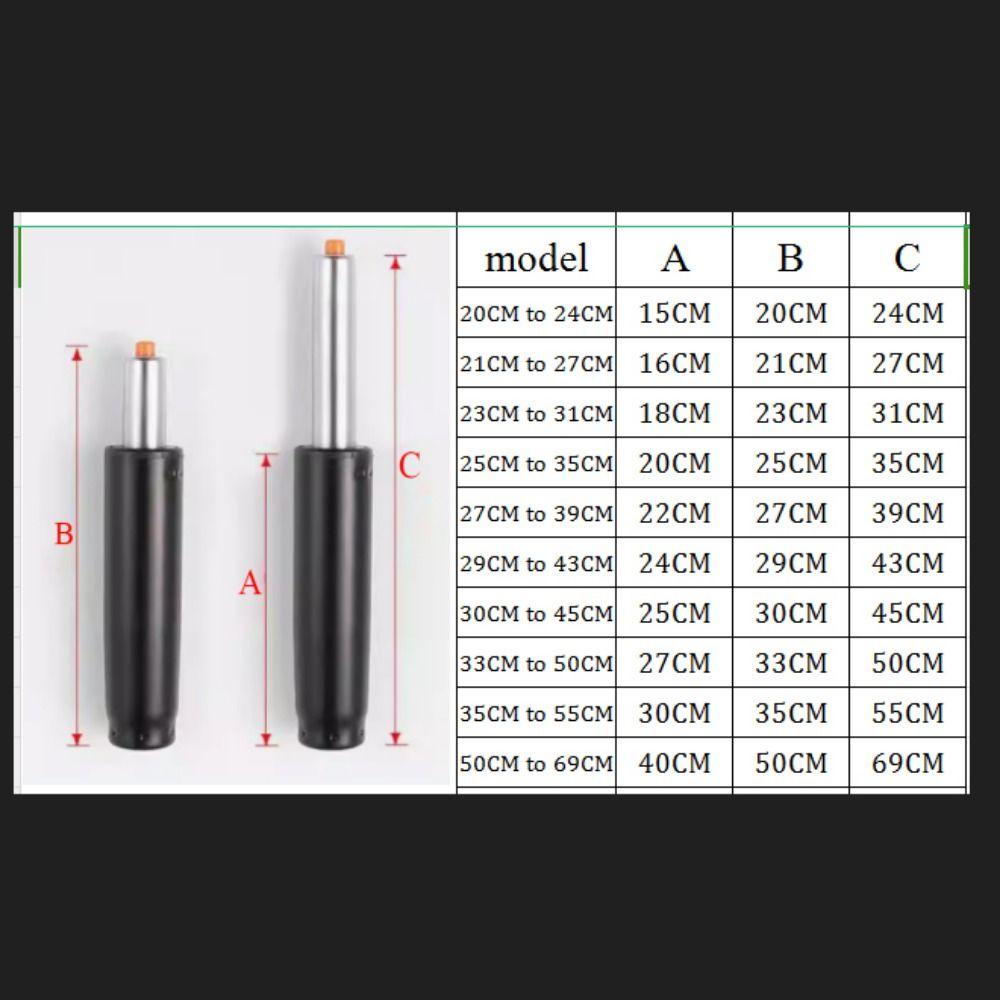 Hydraulic System Gas Lift Cylinder Metal Material Shock Absorber Piston New Pneumatic Support Rod