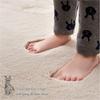 Nordic Faux Rabbit Fur Carpet: Thickened Polyester-Cotton Floor Mat for Living Room, Bedroom, or Hallway