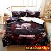 3D Print  OVERLORD Bedding Set Duvet Cover Bed Set Quilt Cover Pillowcase Comforter king Queen Size Boys Adult Bedding Set
