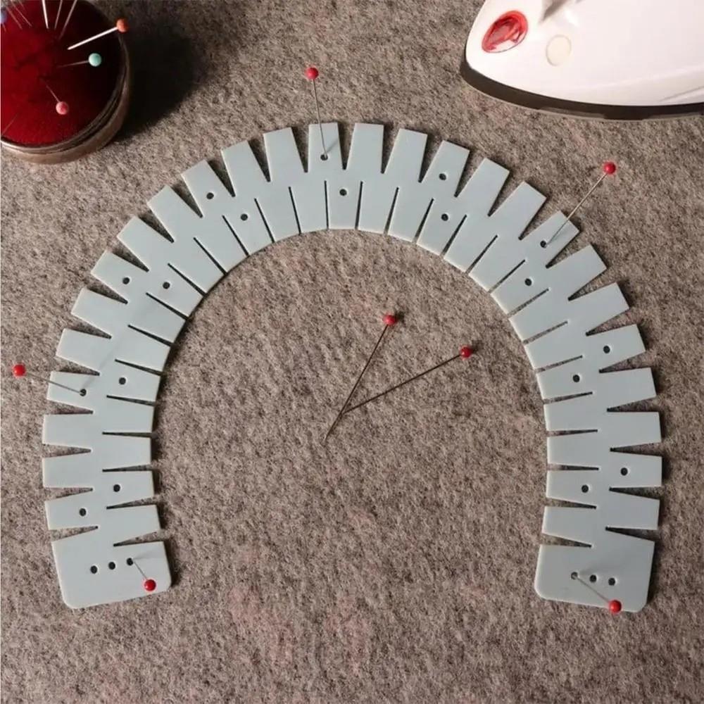 Time-Saving Bending Sewing Tool Flexible DIY Hemmer Curve Scale Hemming Tool  Craft Making