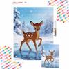 Diamond Painting 5D DIY Bambi Diamond Art Home Bedroom Wall Decor Craft Handmade Gift