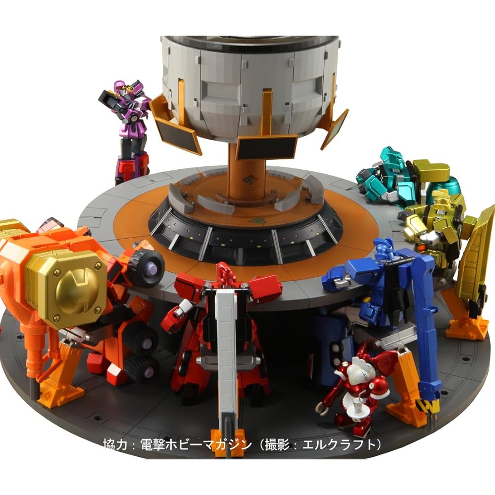 TAMASHII NATIONS Super Robot Chogokin Volfog & Big Order Room Action Figure Set