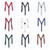 Men's Multi-Color Elastic Suspenders with 3 Clips - Ideal for Suits and Work Pants