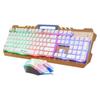 Gaming Keyboard and Mouse Wired Keyboard with Backlight Keyboard Gamer Kit Silent Gaming Mouse Set For PC Laptop