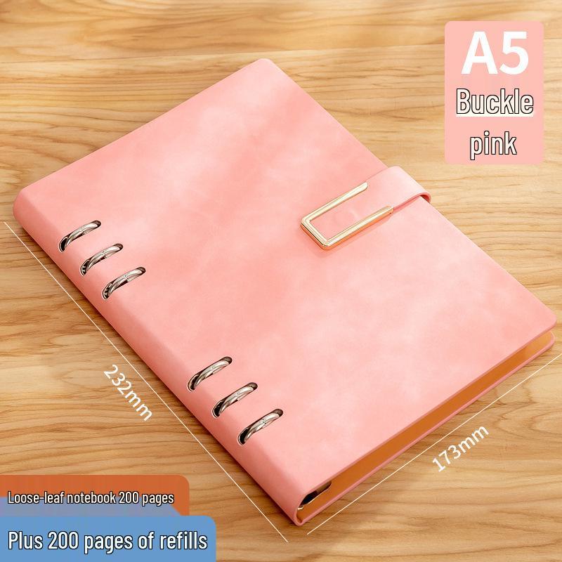 İş ve Öğrenciler İçin Çıkarılabilir Sert Kapaklı Gevşek Yapraklı Defter