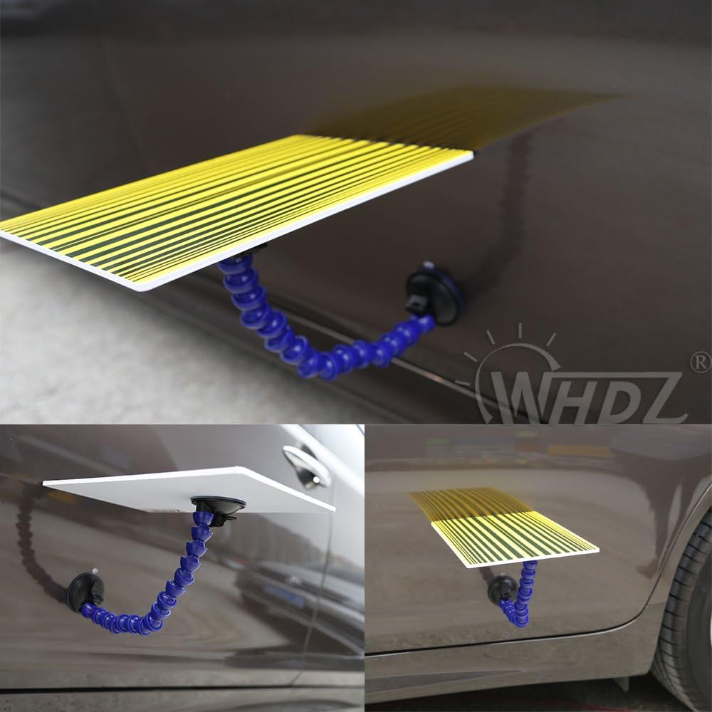 WHDZ Paintless Dent Repair Tool Line Board Reflector Board with Adjustable Holder - Automotive Paintless Dent Repair Tools (Not LED)