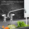 Faucet Valves Hot and Cold Knob Handle with Stem Hand Wash Sink Faucet Handle Commercial Faucets Parts Enduring
