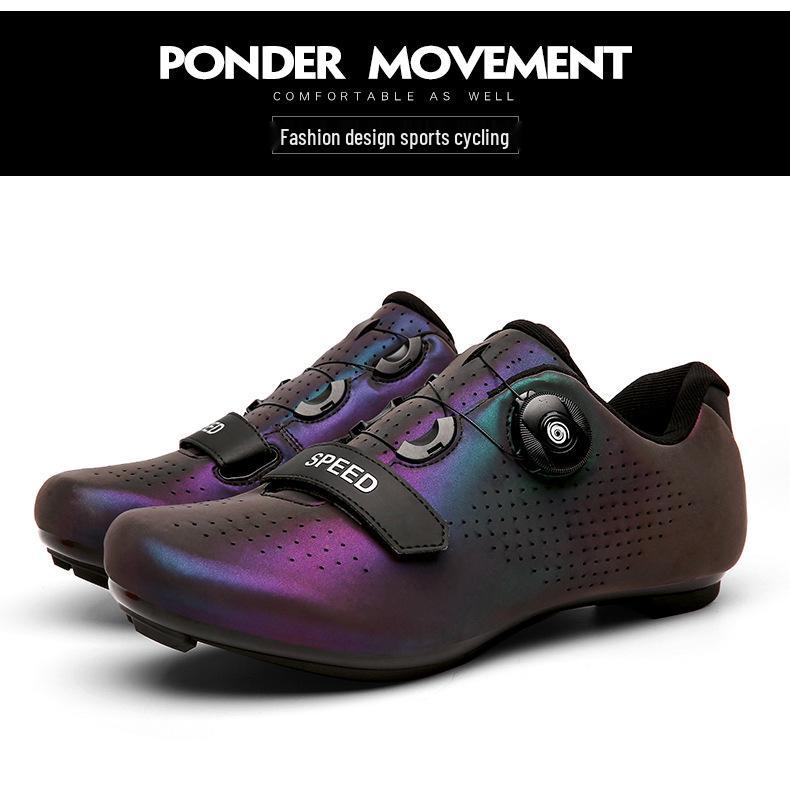 Spring/Summer Men's & Women's Clipless Mountain & Road Cycling Shoes with Hard, Wide Soles