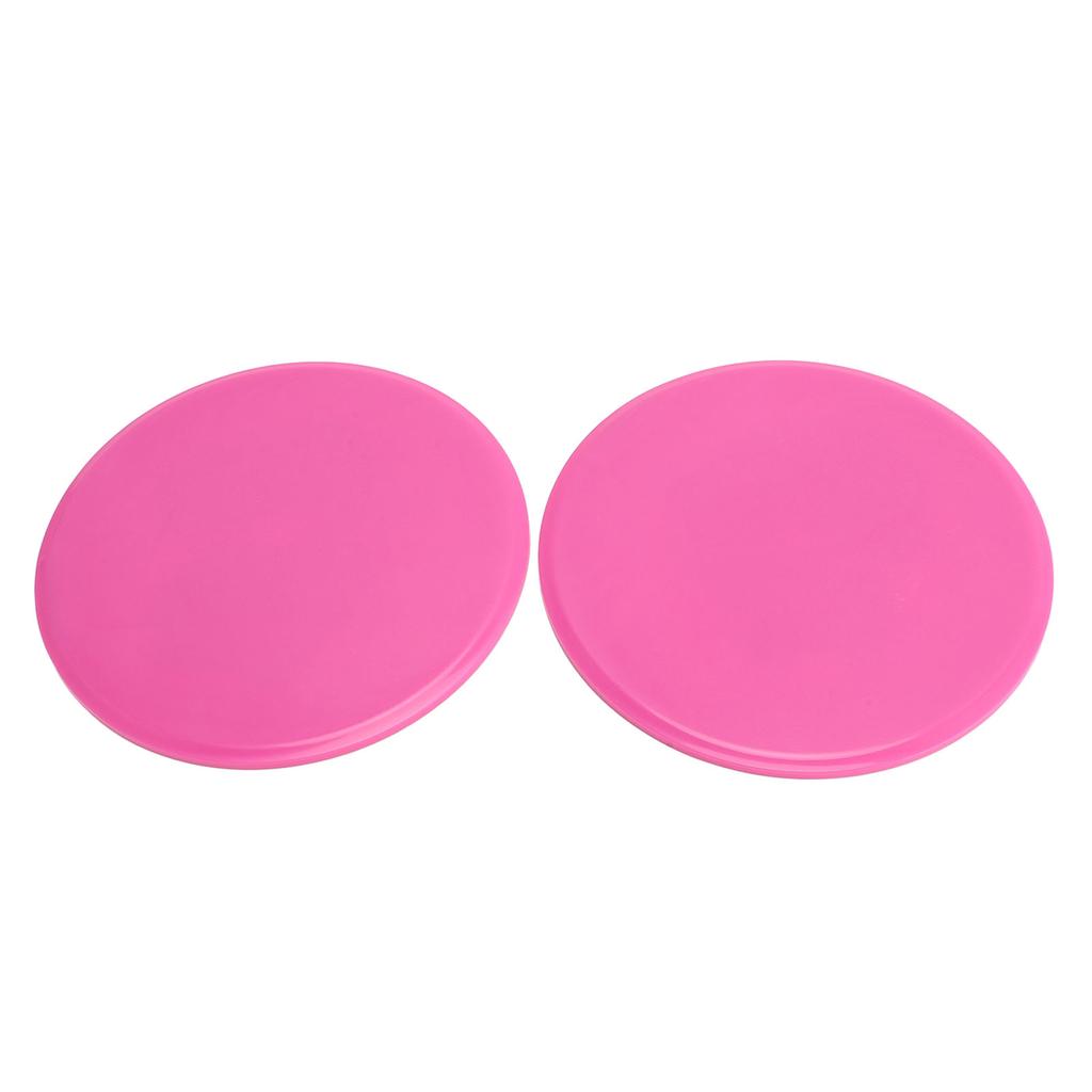 1 Par Träningsglidare Professionella Runda Dubbelsidiga Utstickande Punkt Fitnessglidare Fitness