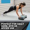 Adjustable Aerobic Step Platform Fitness Exercise Stepper for Home Gym