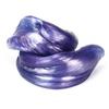 Galaxy Fluffy Slime 3pcs Blue and Purple Scented Stress Relief Toy for Kids and Adults