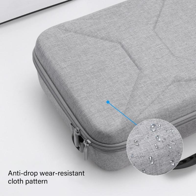 Professional Single Shoulder UAV Bag, EVA Organiser Case Travel Suitcase with Comfortable Silicone Handle