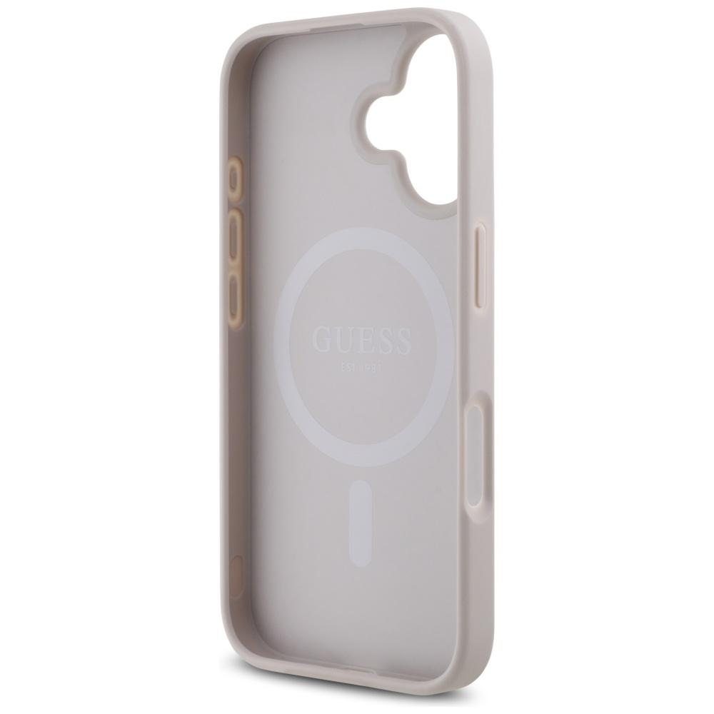 Etui Guess Hc Pu 4G Small 4G And Classic Do Iphone 16 Magsafe Różowy