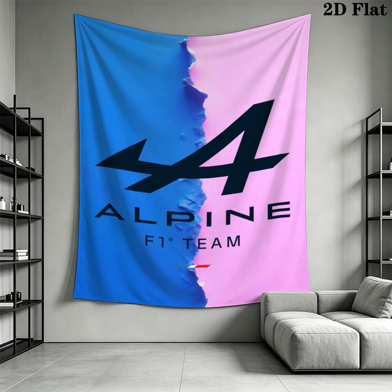 Alpine Wall Tapestry Aesthetic Wall Hanging Printed Fabric Blanket Decorative Tapestries for Bedroom Living Room Home Decor