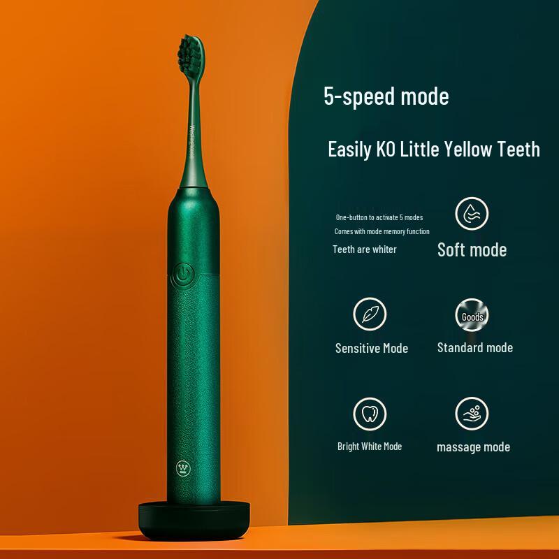 Westinghouse WT-301K Smart Sonic Electric Toothbrush Gift Set CN Plug (adapter Included)