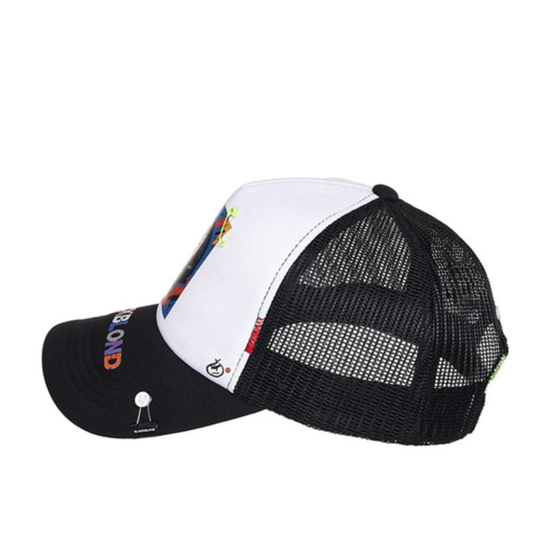 BLACKBLOND BBD Pop Clash Trucker Mesh-Kappe (Schwarz)