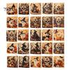 Pumpkin Wall Art Ghost Faux Pearl Kit, Halloween Painting DIY Autumn Home Decor 3D Spooky Skull Craft Kit for Adults Beginners, Fall Handmade