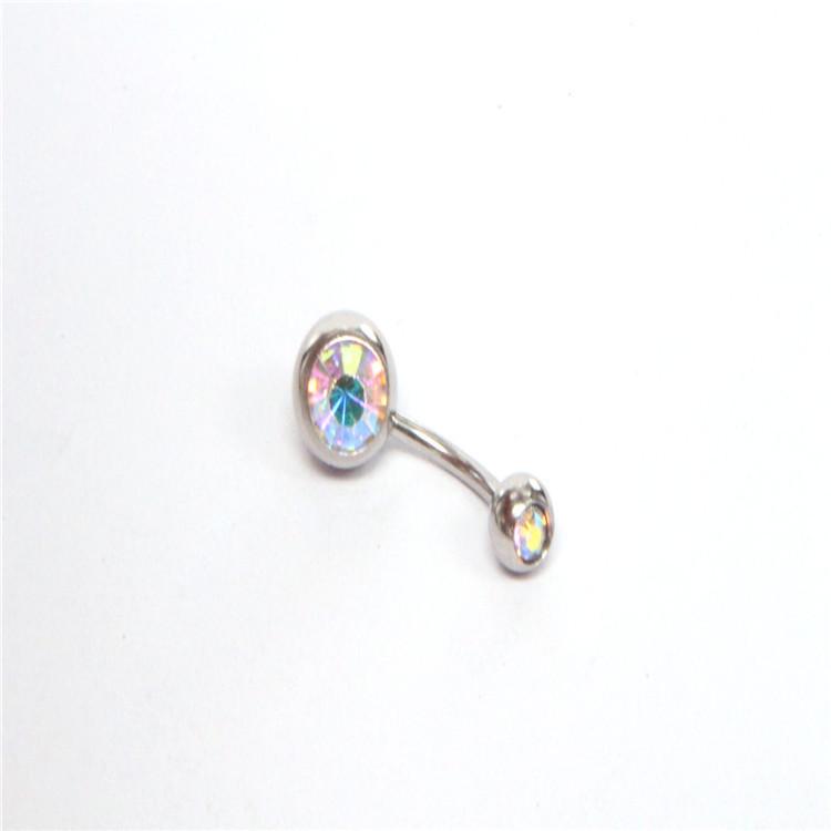 Trendiger Edelstahl Bauchnabelring Schmuck - Europäischer & Amerikanischer Stil