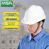 MSA V-Gard 500 Deluxe ABS Ventilated Safety Helmet