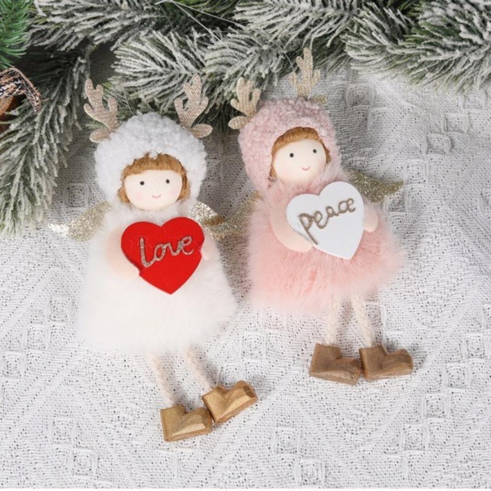 Multicolor Angel Girl Doll Party Supplies DIY Decoration Angel Doll Pendant Home Decoration Layout Pendant Props Xmas Tree Decor