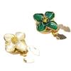 Flower Enamel Flower Cufflinks Enamel DIY Shirt Button Clip Sewing-free Cufflinks Sewing Accessories Button Cover