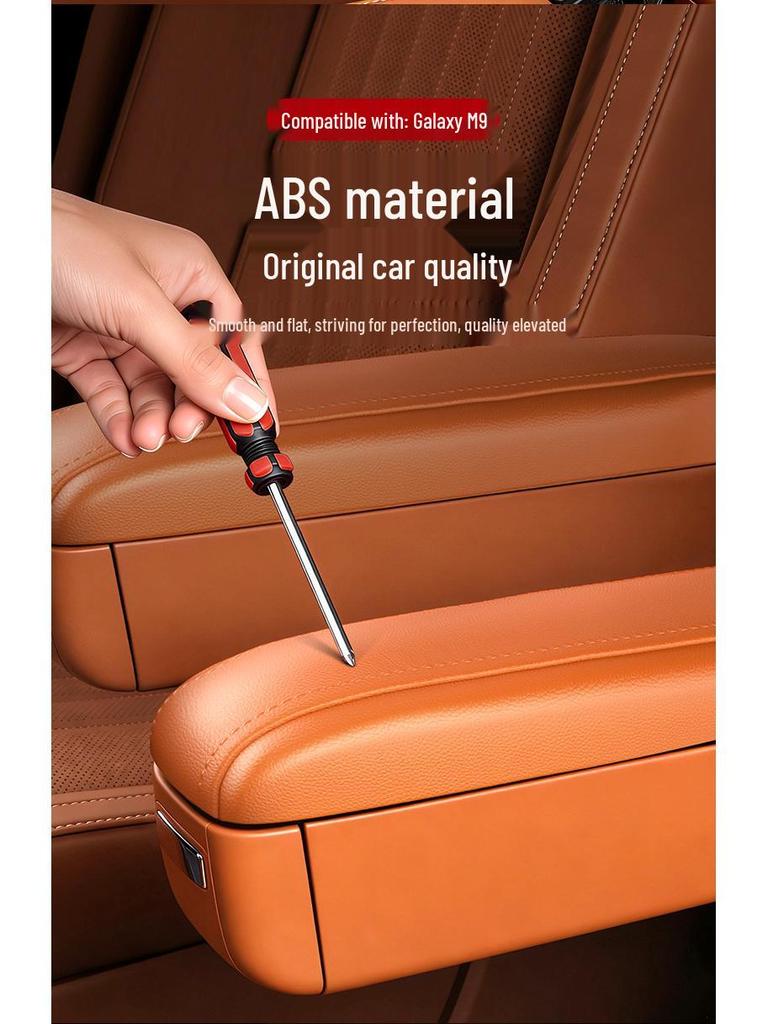 Geely Galaxy M9 Rear Seat Armrest Protective Cover & Handle Sleeve Accessories