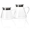 ForLife Glass Teapot, Heat-Resistant, 532ml Capacity, Holds 3 Cups, Includes Tea Strainer Lid, Easy One-Hand Pour, Microwave and Dishwasher Safe, Not