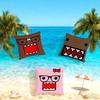 Cartoon D-Domo kun Cute cushion cover Home Office Convenient Nordic Simplicity Hit With Zipper Cushion Cover